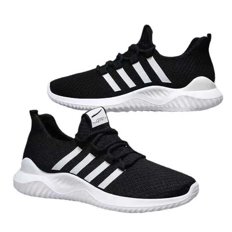 Fashionable new couple shoes mens mesh shoes for female students hollow comfortable non-slip casual sneakers mens tennis shoes Z250613