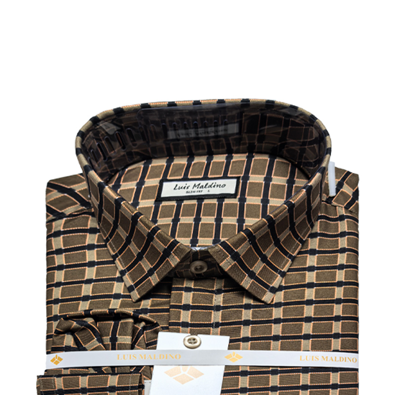 100% pure cotton Oxford striped shirt with retro British style, perfect for daily commuting