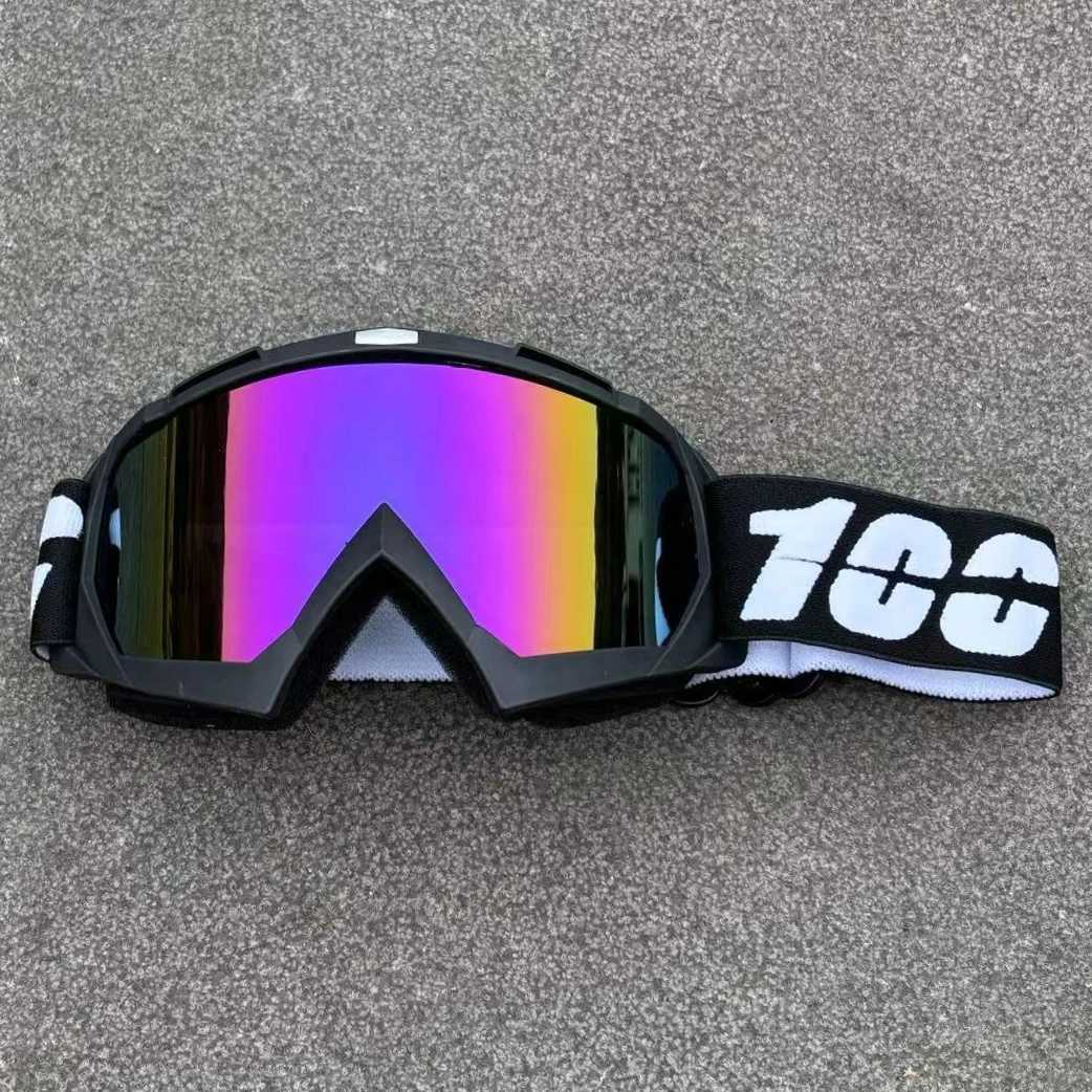 100 Off-road Goggles Motocross Glasses Motorcycle Sunglasses Man ATV Mask Windproof Protection Skiing Cycling Racing Goggles H250613