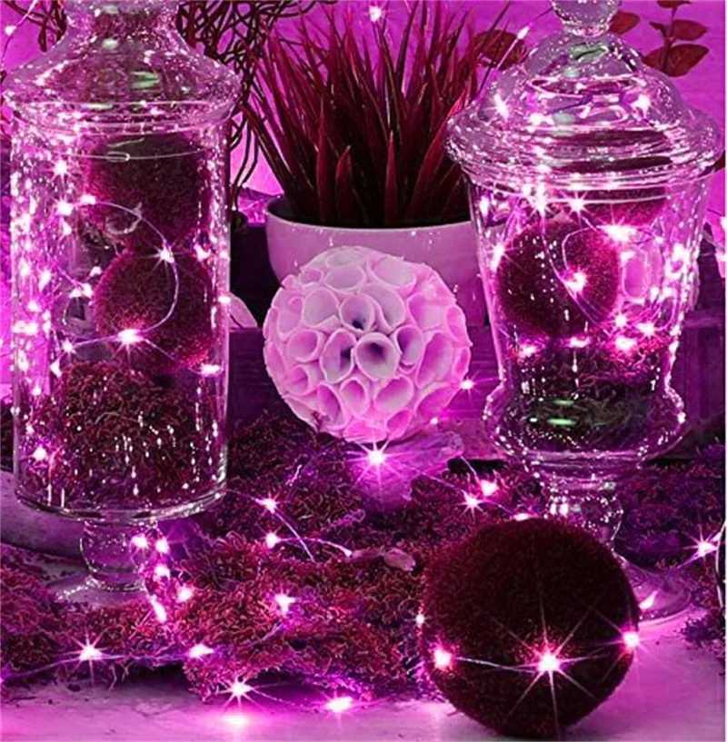 LED Fairy String Lights Firefly String Lights Crafting Lights Warm White LED Fairy String Lights Home Festival Decorations XJ250612