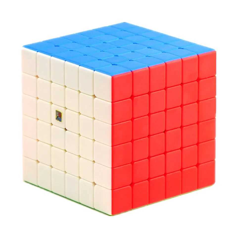 MOYU 4x4 5x5 6x6 7x7 8x8 Speed Cube Meilong Magic Cube Stickerless Speed Puzzle Cubes Toys Gift Cubo Magico Kids Toys L250612