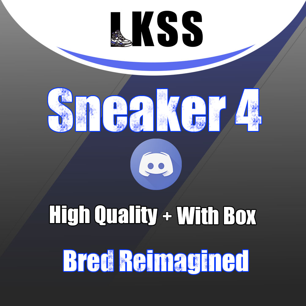 Bred Reimagined LKSS Jason High Quality 4 Sneaker Shoes for Man Women 001