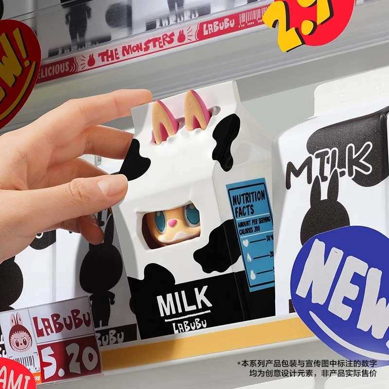 Labubu The Monsters Wacky Mart Hanger Card Collectible Toy Mystery Pack for Kids Collectors Fans Christmas Birthday Gift Free shipping