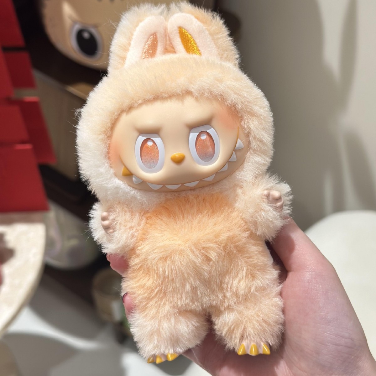 labubu doll Labubu popmart labubu clothes V1 V2 V3 Monsters Big Into Energy Kawaii figure Face doll ClothesDoll Keychain Decor Gift 65d