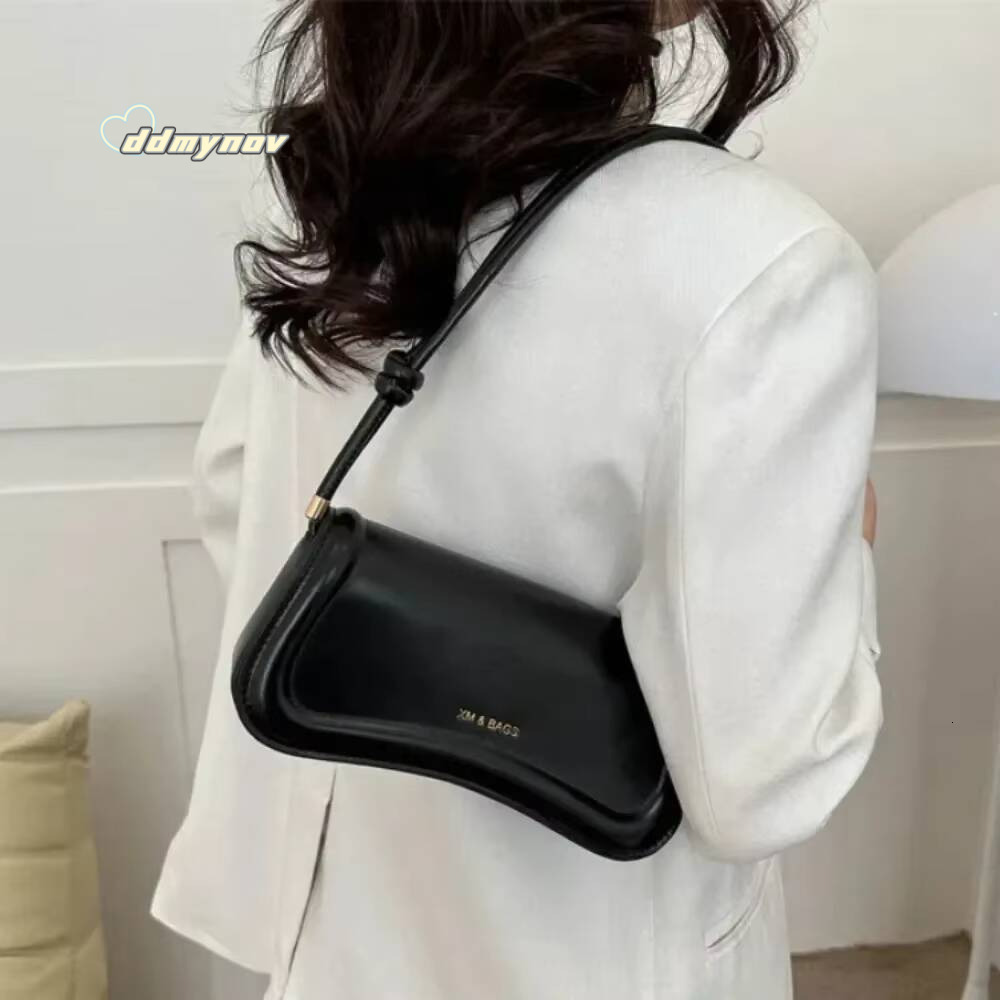 Ladies Shoulder Crossbody PU Leather Women Underarm Solid Color Small Top-handle Bags Purse Female Daily Handbags ddmynov