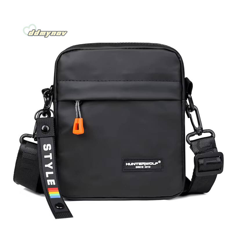 Simple Mini Men Crossbody For Phone Side Casual Waterproof PU Leather Shoulder Bag Business Small Messenger Sling Bags ddmynov