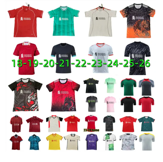 2025 2026 Season SALAH LUIS DIAZ MAC ALLISTER ALEXANDE R-ARNOL D jerseys GAKPO DARWIN SZOBOSZLAI soccer jerseys 18 19 20 21 22 23 24 25 26 football shirt Mens Kids Kit