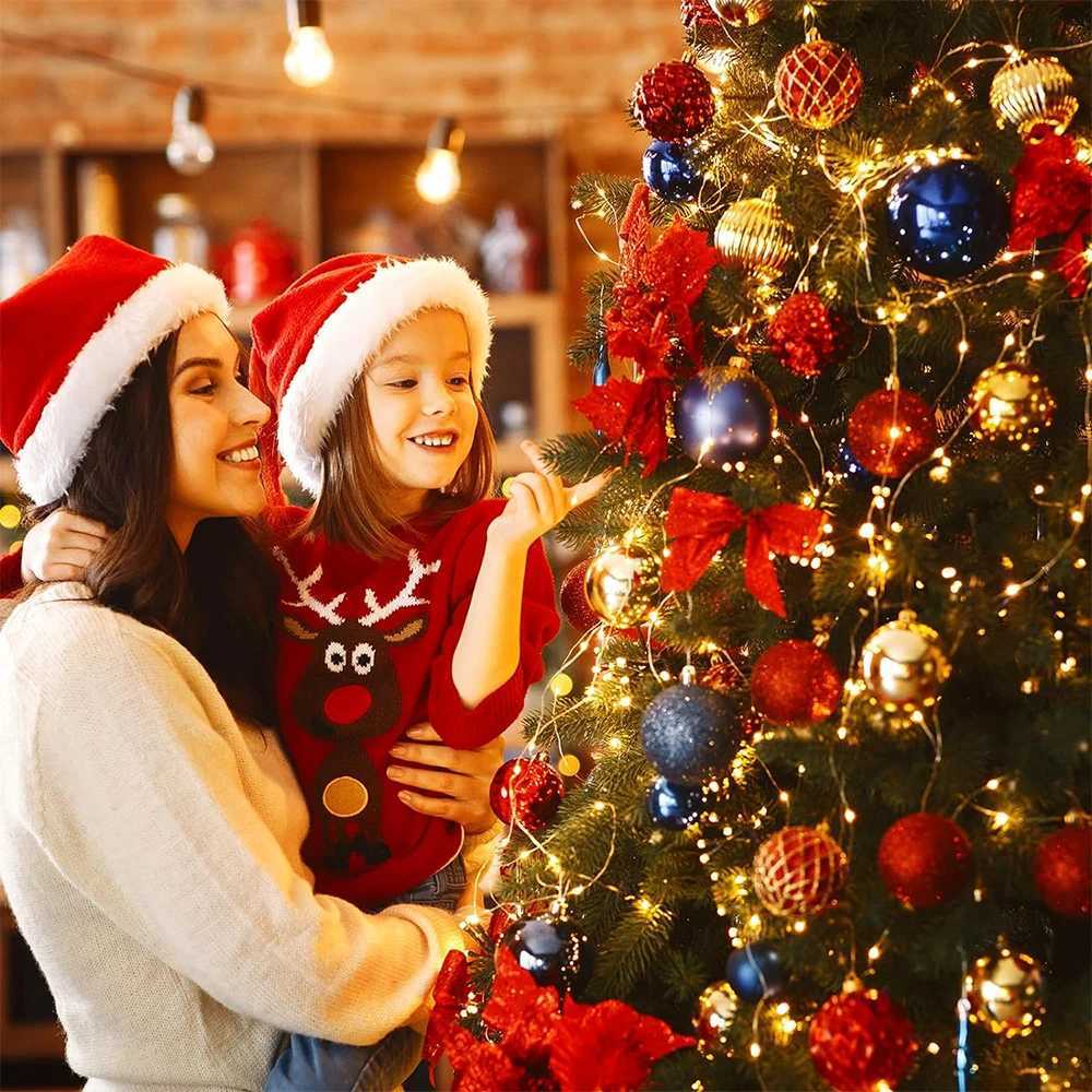 Solar Fairy Lights Warm White 104FT/72FT/39FT/12FT Solar String Lights Outdoor Waterproof 8 Modes LED Twinkle Lights For GardeXJ250612