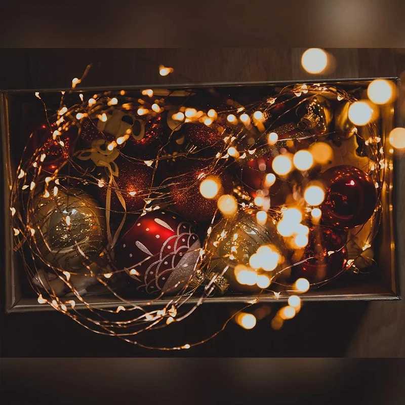 7m/12m/22m/32m LED Solar String Light Christmas Outdoor Garden Fairy Lights 300Leds Waterproof Lamp for Wedding Party Decoration XJ250612