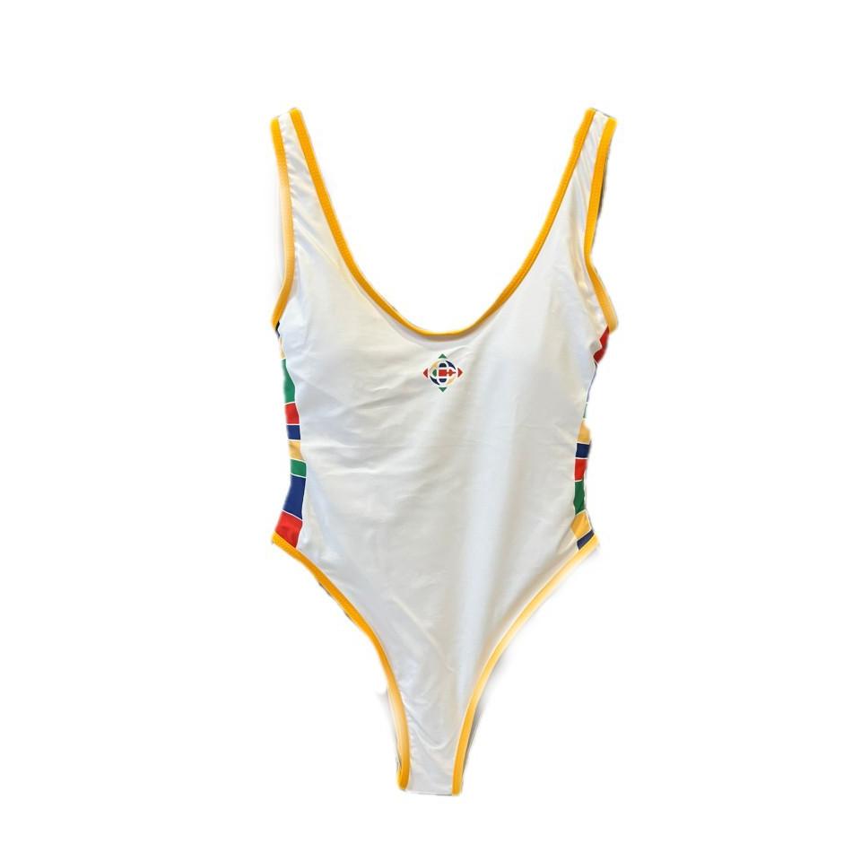 2025 summer luxury CA Gradient color print designer swim suit swimwear womens girls sexy bikini one piece fresh bathing swim suits swim suits beach holiday swimsuits