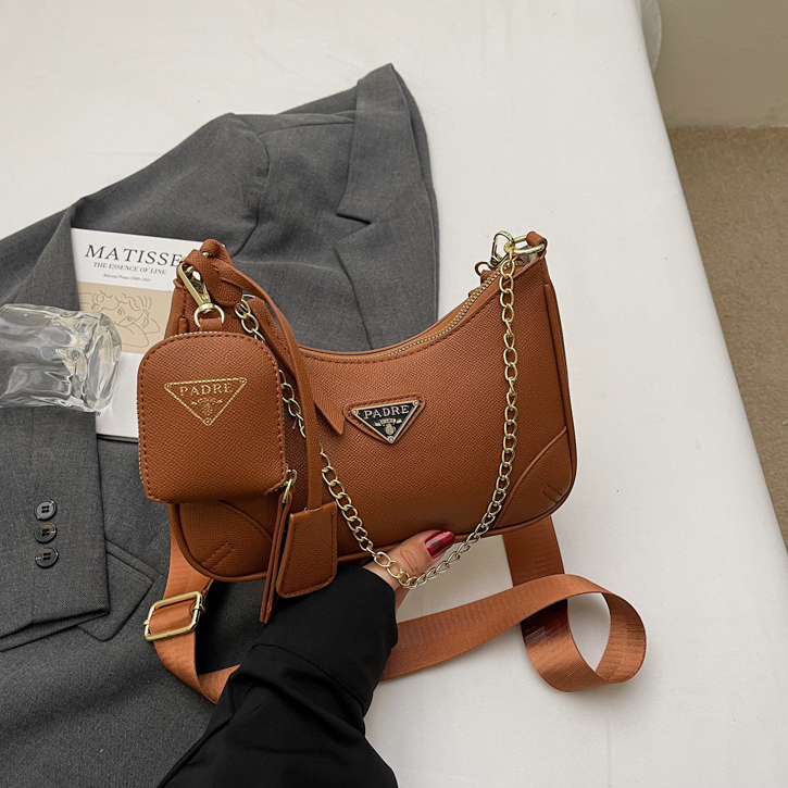 Designer Bag Shoulder Bag Luxury Bag Purse Crossbody Ladies Fashion Designer Bag 2025 Mini Bag 2 in 1 Purse High Quality Leather Dumpling Bag Wallet F