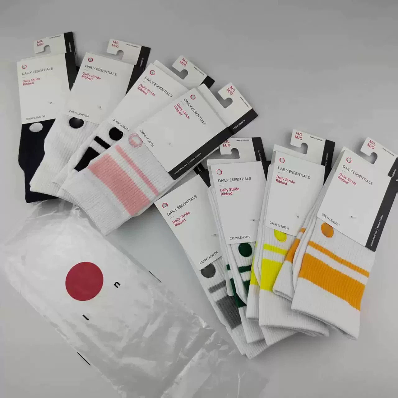 Designer Outdoor Sports Sock Embroidery Pattern Sock Women's Stocking Pilates Yoga Socks Cotton Sweat Absorbing Soccer Long Socks