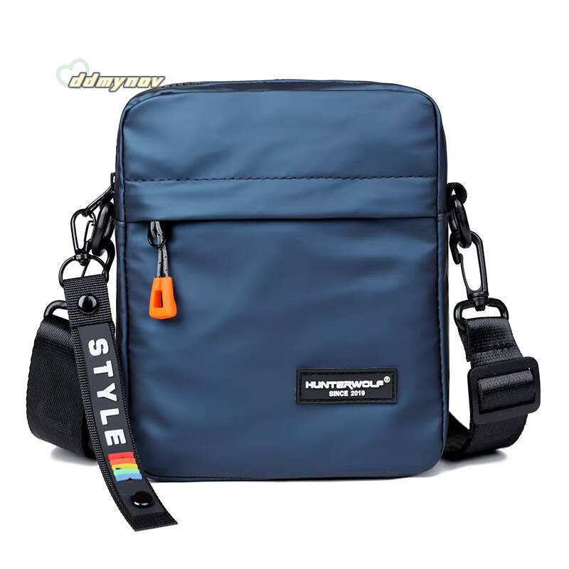 Simple Mini Men Crossbody For Phone Side Casual Waterproof PU Leather Shoulder Bag Business Small Messenger Sling Bags ddmynov