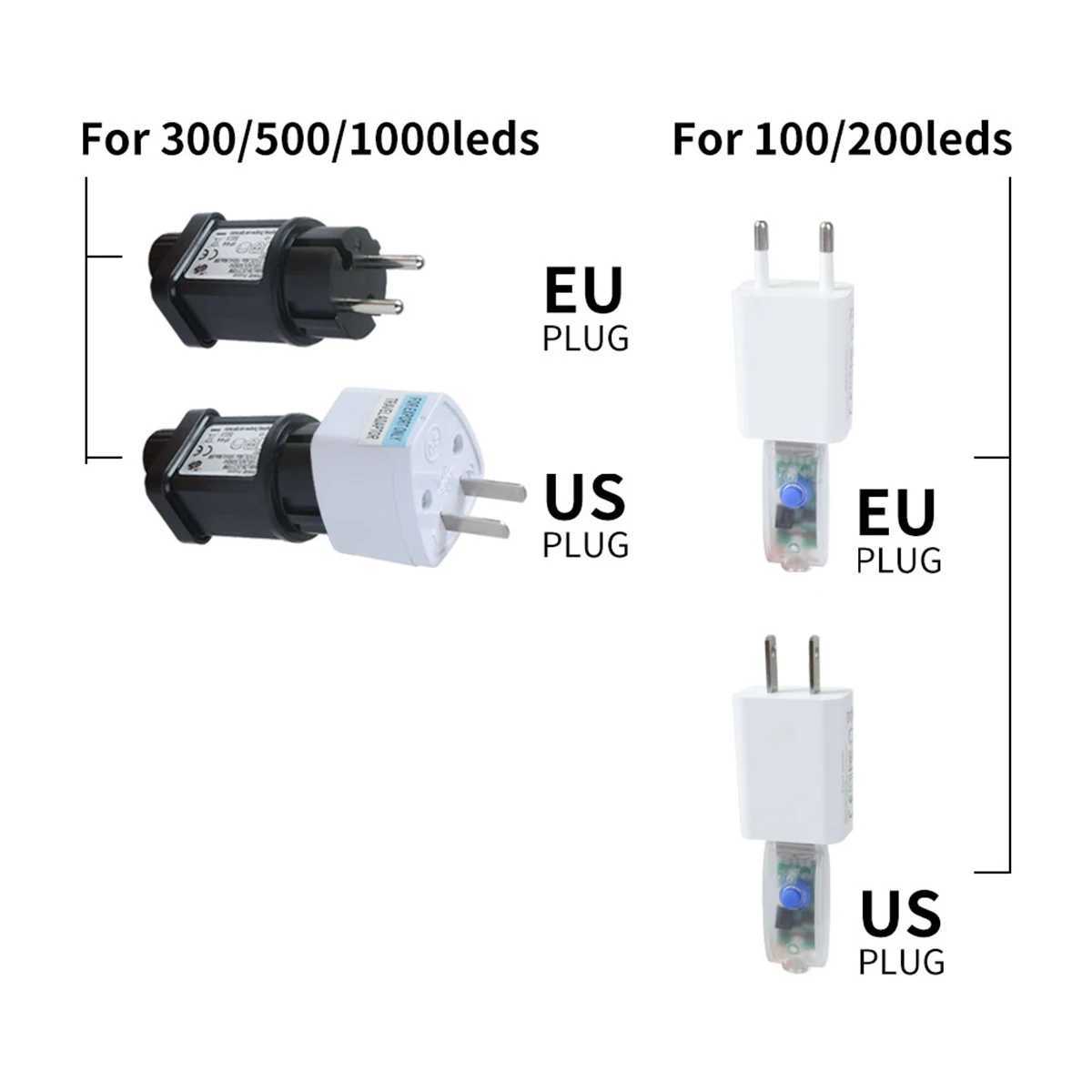 10m-200m LED String Lights Outdoor Green Copper Wire Fairy Lights Garland For Tree Terrace Patio Yard Garden Party Decoration XJ250612
