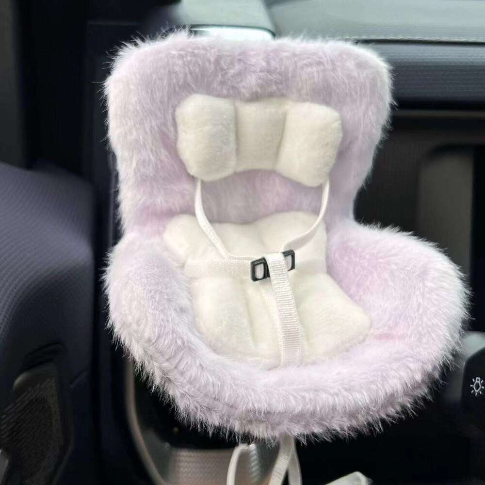 Suitable for 17cm Labubu Hanging Cute Safety Seat Air Vent Decoration Car Interior Accessories