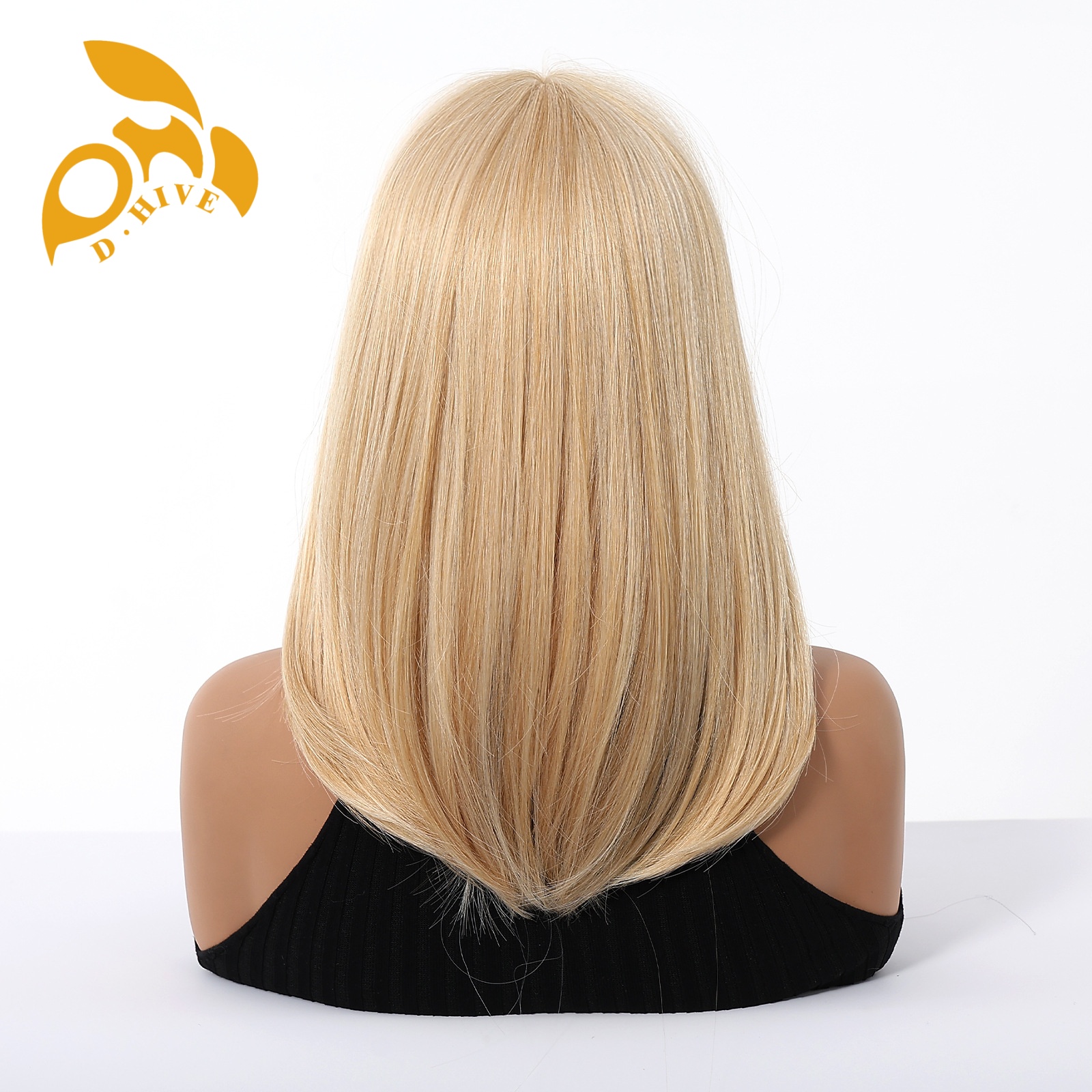 Free shipping Hair Wigs for womans wigs human hair large wave bang long curly hairfull head set women's wig color black pink Light gold
