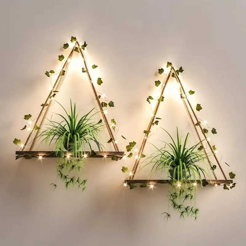 1PC Decorative Ivy String Lights Maple Leaf Garland Hanging Lights Fairy Night Lights Room Bedroom Wall Yard Decoration XJ250612