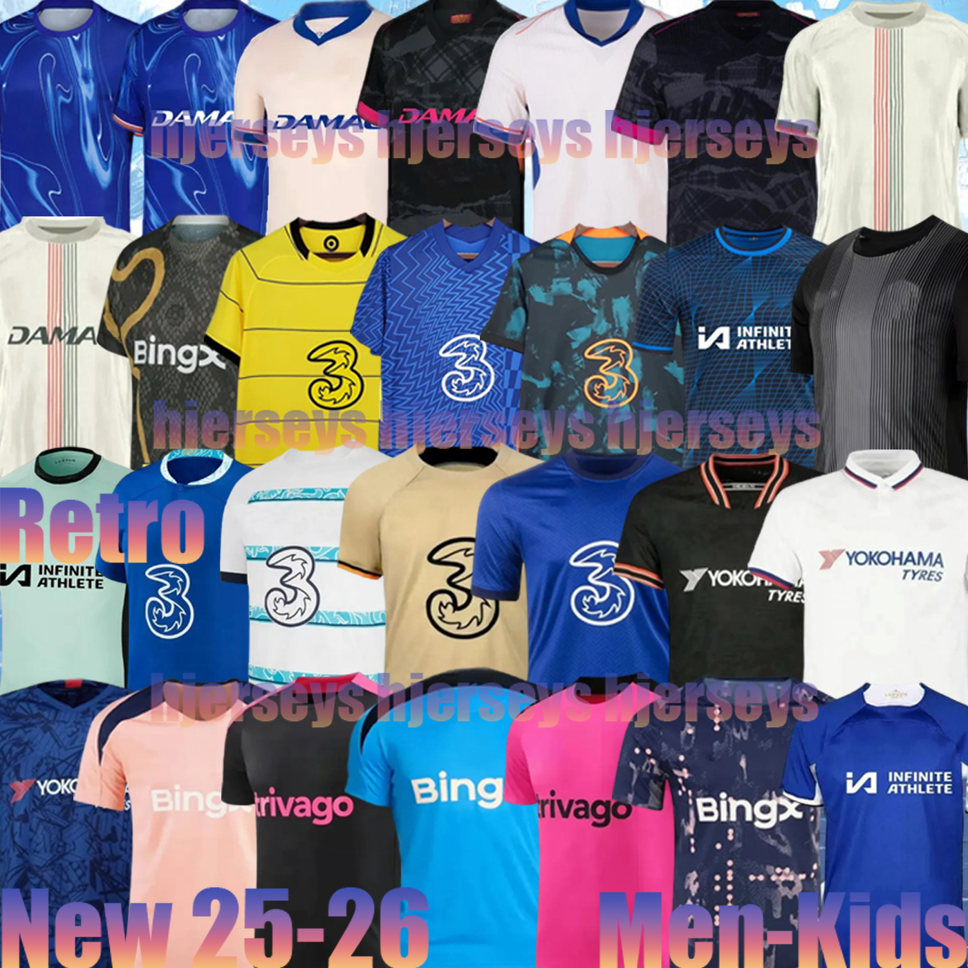 19 20 21 22 23 24 25 chelseas fc jersey 25 26 Cole Palmer Jadon Sancho Enzo Fernandez jersey Marc Cucurella Mykhailo Mudryk Caicedo men kit kids Football Shirt cfc jersey