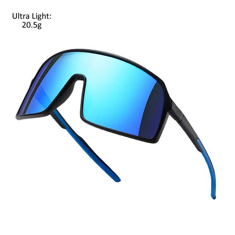 Large Frame UV400 Polarized/Photochromic Sports Cycling Bike Glasses Men Women TR90 MTB Baseball Fishing Softball Sunglasses Z250612