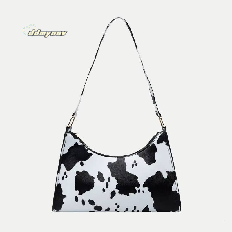 Summer New Shoulder Bags for Women High Quality Zebra Underarm Handbags PU Leather Leopard Armpit Purse Bag ddmynov
