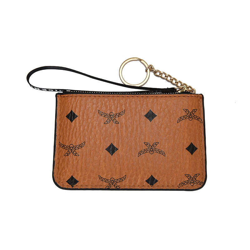New Short Small Wallet for Women Printed Thin Zipper Mini Card Holder Soft Money Clip Coin Purse