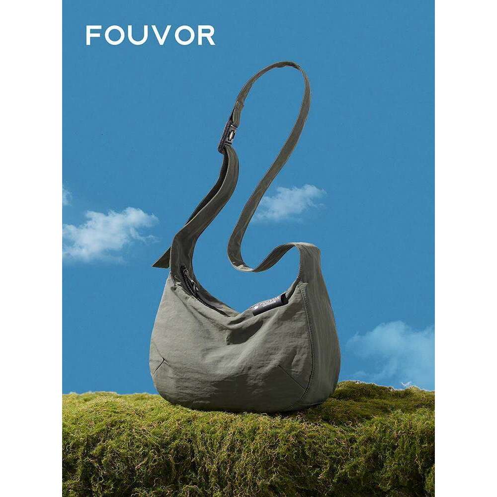 Fouvor Womens Crossbody Nylon Lightweight Sports Shoulder Bag Large Canvas Waterproof Casual Fashion Bags 2025 New 3043-04