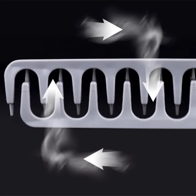 Volumizing Wide-Tooth Hair Styling Comb Fluffy Textured Styling Comb Roots Fluffy Korea Style Seam Covering Bangs Hair Combs 250613