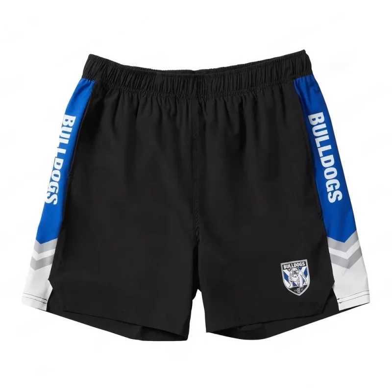 2025 New Arrival Summer Austran NRL Canterbury-Bankstown 2025 Mens Training Shorts Kid Uniform Adult Kids X250613