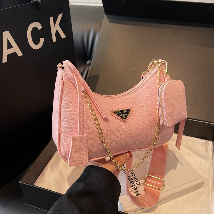 Designer Bag Shoulder Bag Luxury Bag Purse Crossbody Ladies Fashion Designer Bag 2025 Mini Bag 2 in 1 Purse High Quality Leather Dumpling Bag Wallet F
