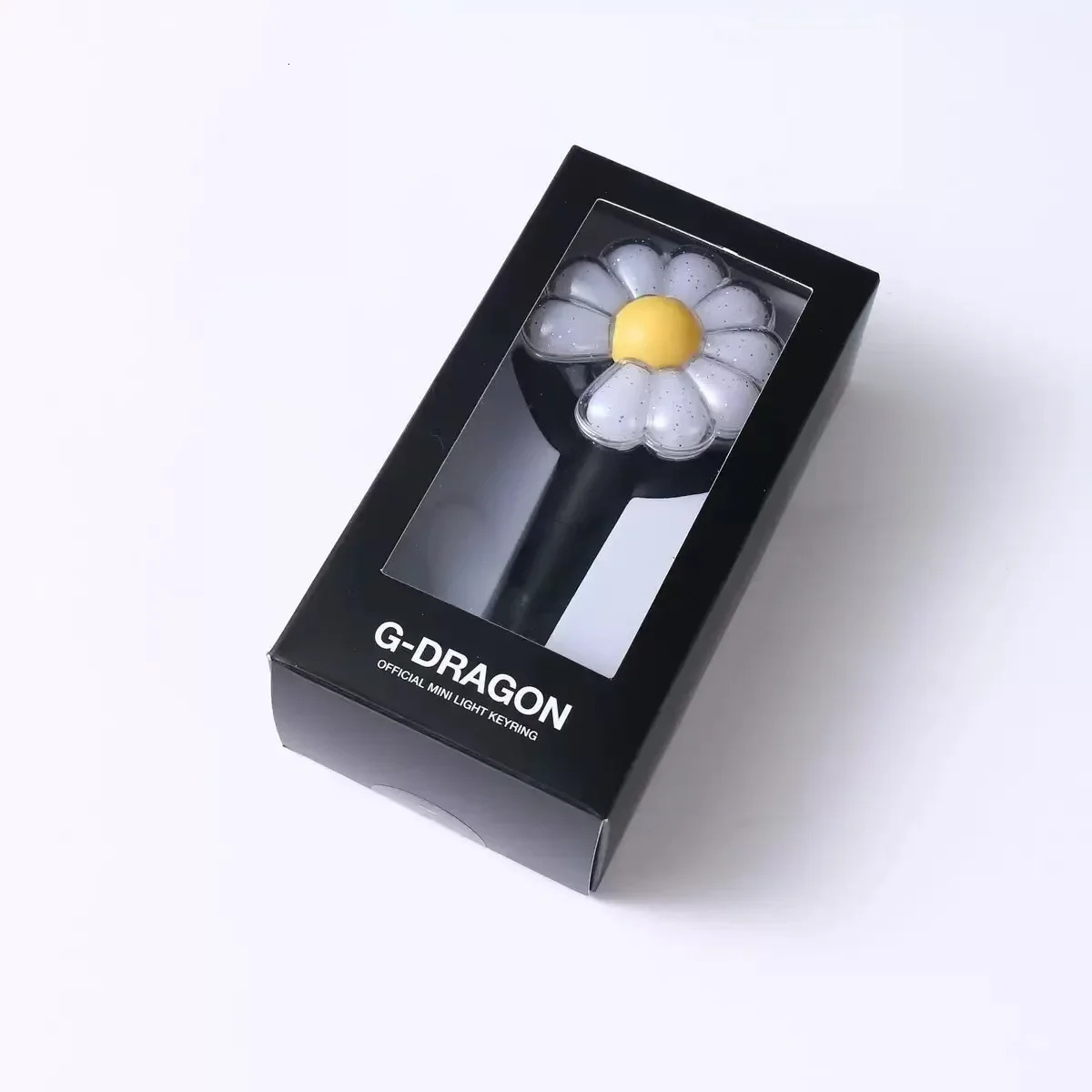 KPOP Idol GDragon Mini Daisy Lightstick Keychains Glow Acrylic Support Stick Key Ring Pendant Accessories GD Fans Gifts 250613