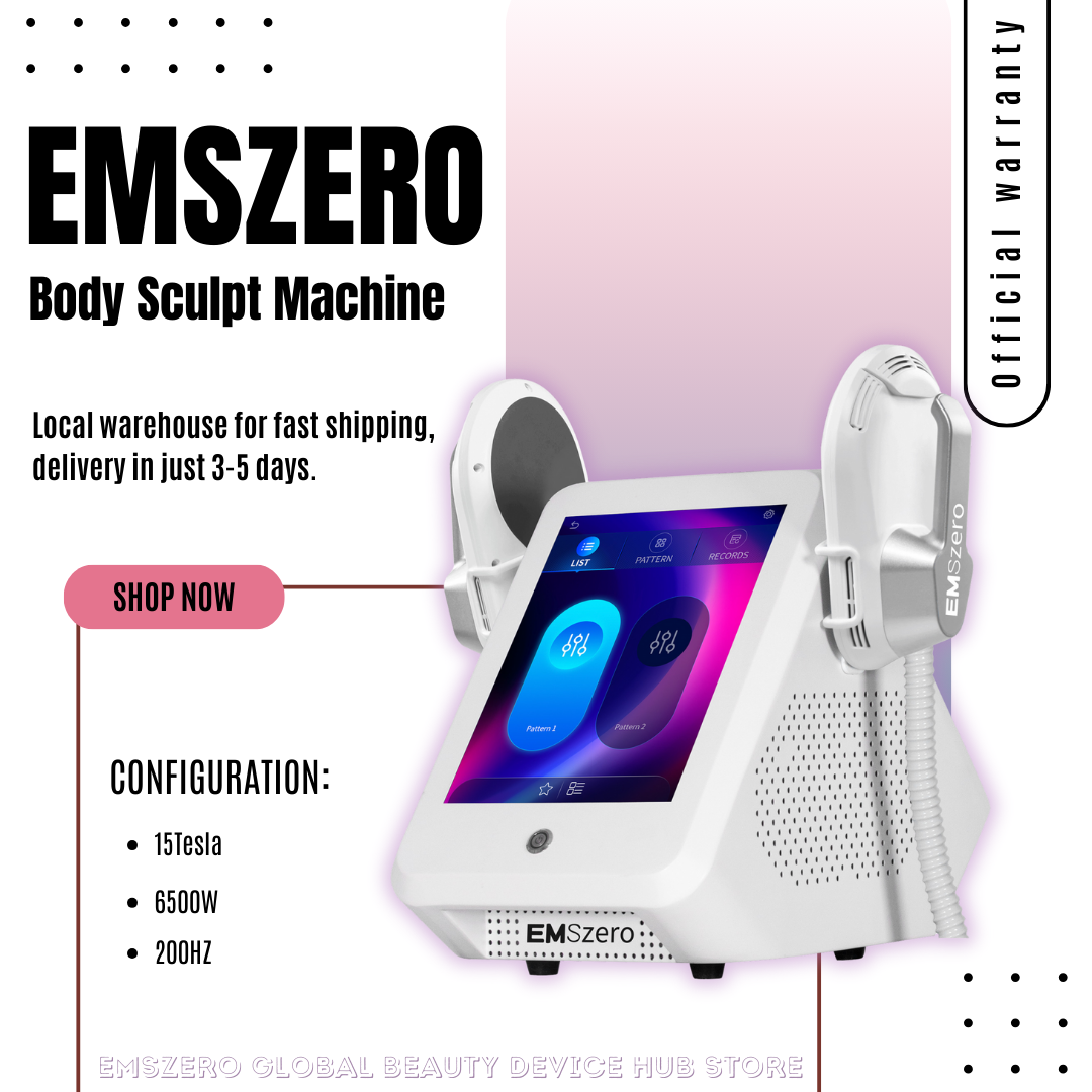 EMSzero Neo RF Electromagnetic HI-EMT Body Emszero Slimming Muscle Stimulate Fat Removal Body Slimming Build Muscle EMS Machine