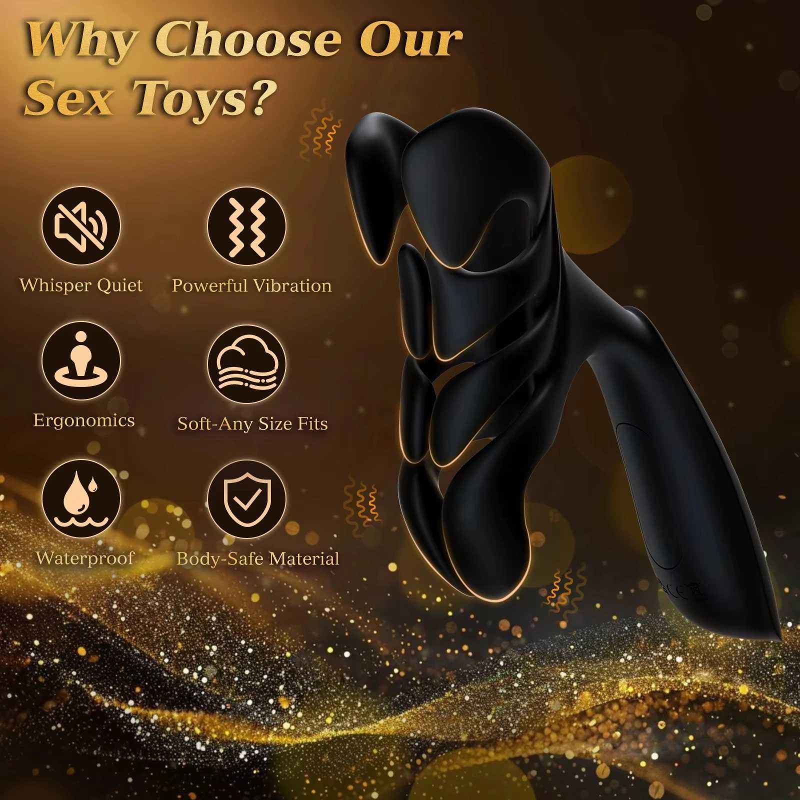 Masturbator for Men Penis Training Vibrator Glans Stimulator Massager Lasting Delay Endurance Adult Sex Toys For Men 18XJ250613