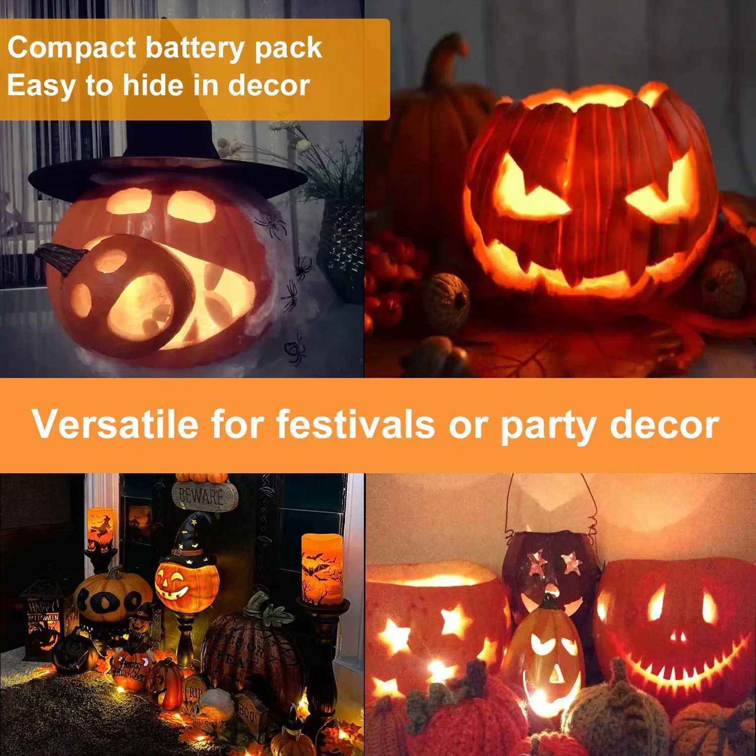 With battery String Fairy Lights Silver Copper Wire Battery Powered Decorations Lights For Wedding Party Christmas Decor Home XJ250612