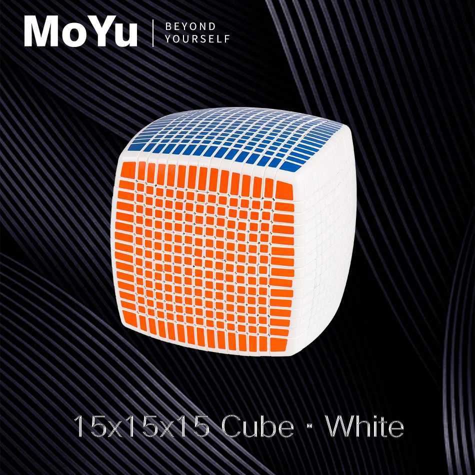 MOYU Meilong 15x15 Magic Cube 15 Layer Professional Speed Cube Childrens Gift Puzzle Toys Game Infinite Cubo Magico L250612