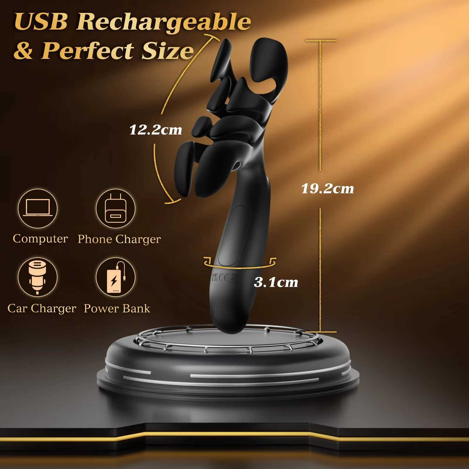 Masturbator for Men Penis Training Vibrator Glans Stimulator Massager Lasting Delay Endurance Adult Sex Toys For Men 18XJ250613