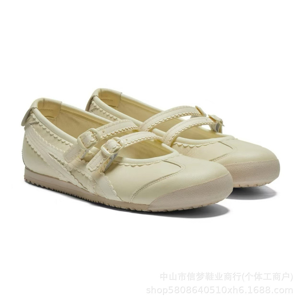 Ddmysheep Ddmysheep Spring New Ghost Tiger Casual MEXICO TGRS Fashion Mary Jane Ballet Shoes