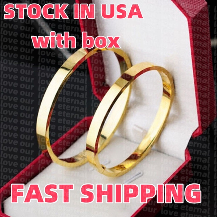 designer bracelet womens bracelet bangle classic bracelets designer jewelry gold bracelet designer luxury jewelry Diamond bangle 18K Gold Silver with box