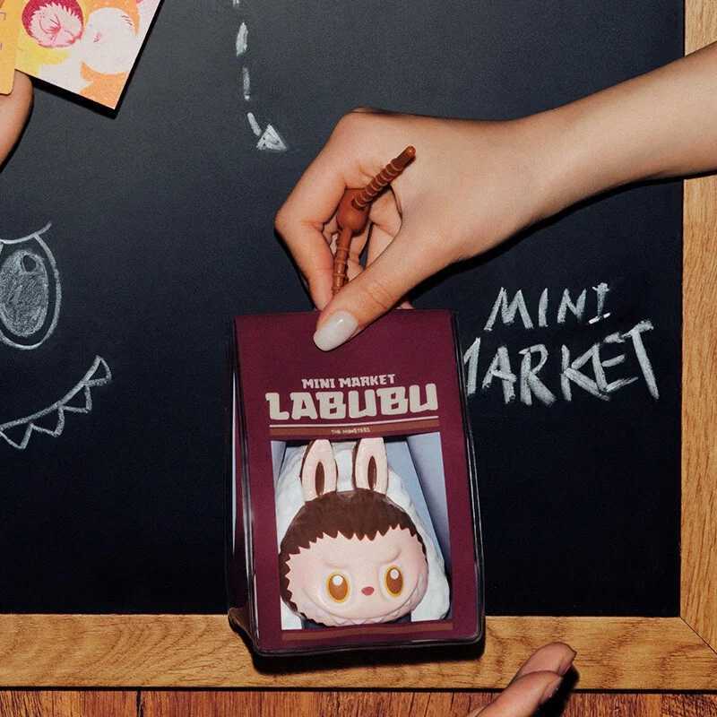 Genuine The Monsters Labubu Wacky Mart Series Pinch Pendant Blind Box Squishy Stress Toy Decoration Model Peripheral GiftFree shipping