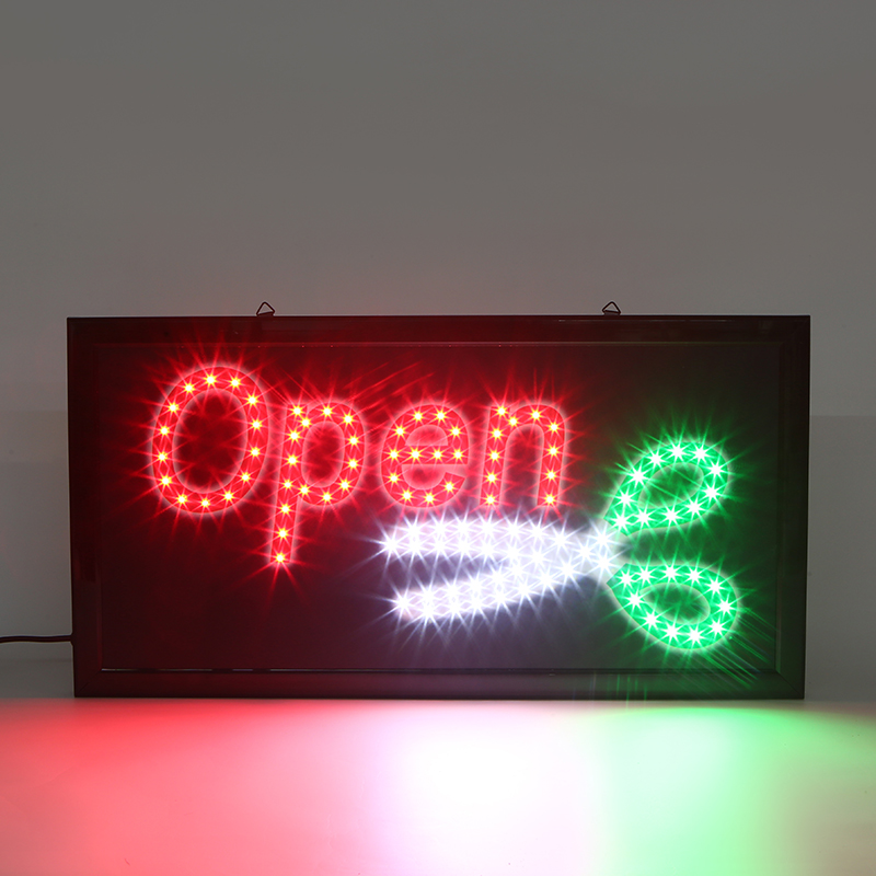 Innovative Store LED Billboard with Illuminated Logo 48x25cm Advertising Sign