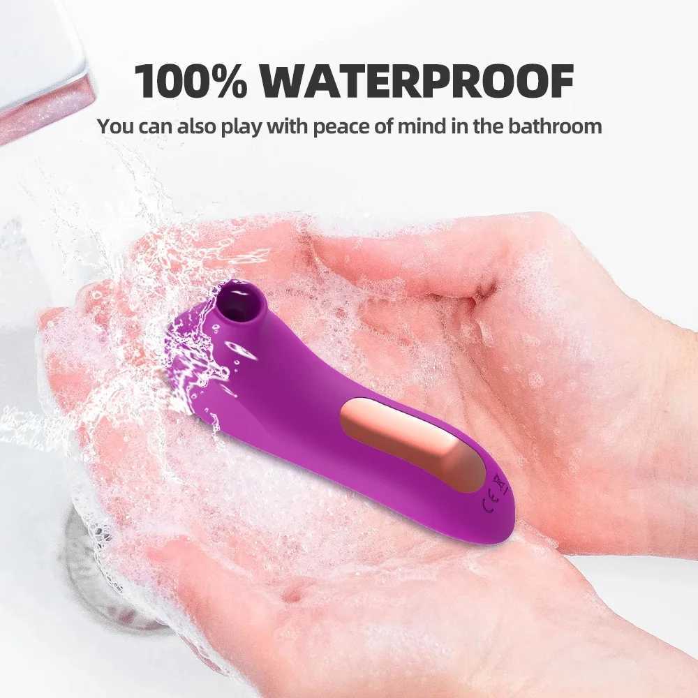 Clit Sucker Vagina Sucking Vibrator Clitoris Stimulator Blowjob Oral Nipple Licking Sex Toy for Women Masturbator Erotic Product XJ250613