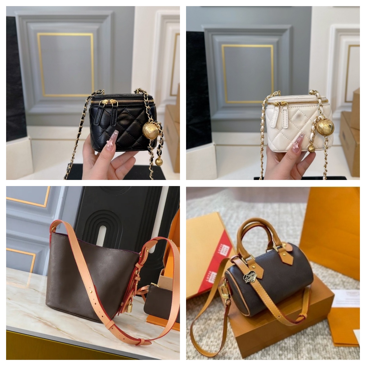 New Top Designer Bag Mini All In Bb Bucket Crossbody Women Shoulder Bags Luxury Handbag Purse Wallet