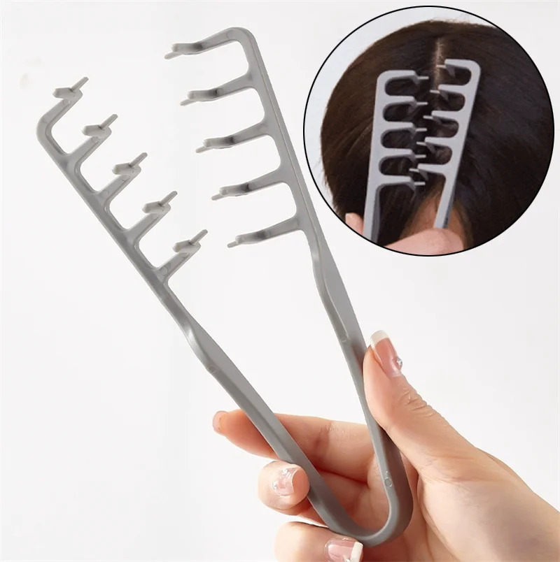Volumizing Wide-Tooth Hair Styling Comb Fluffy Textured Styling Comb Roots Fluffy Korea Style Seam Covering Bangs Hair Combs 250613