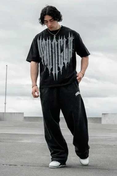 2025 New Loose Large Size Printed T-shirt Mens and Womens Comfortable Clothing Sports Fitness Mens Short Sleeves X2506131