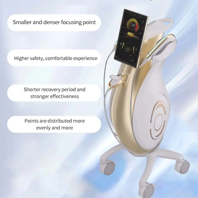 Portable Anti-Aging Wrinkle Removal Hifu 25D Hifu Ultrasounds Antiaging Skin Tightening Rejuvenation Face Lifting Viginal Tightening Hifu Slimming Dev