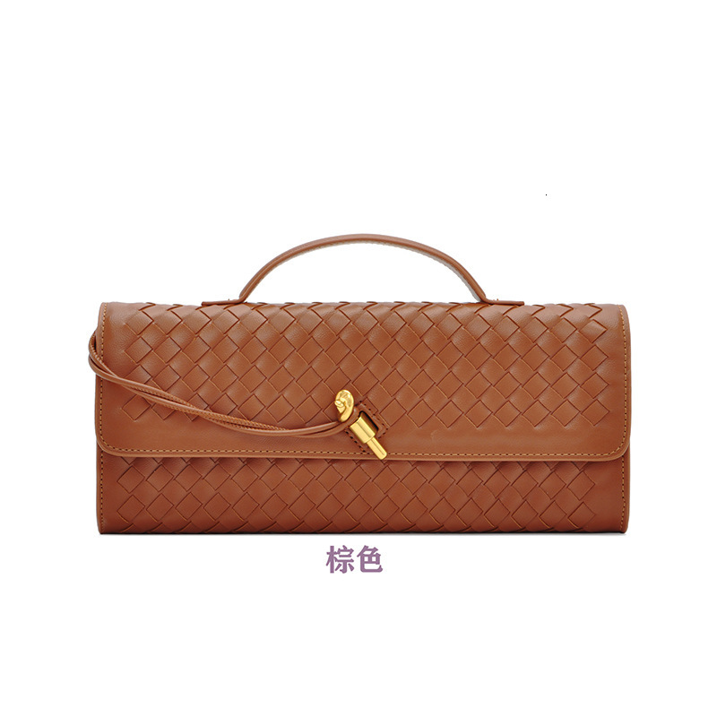 Free Shipping 2025 Summer New Designer Bag Niche Woven Long Style Single Shoulder Handbag Fashionable And High-quality Shopping Bag