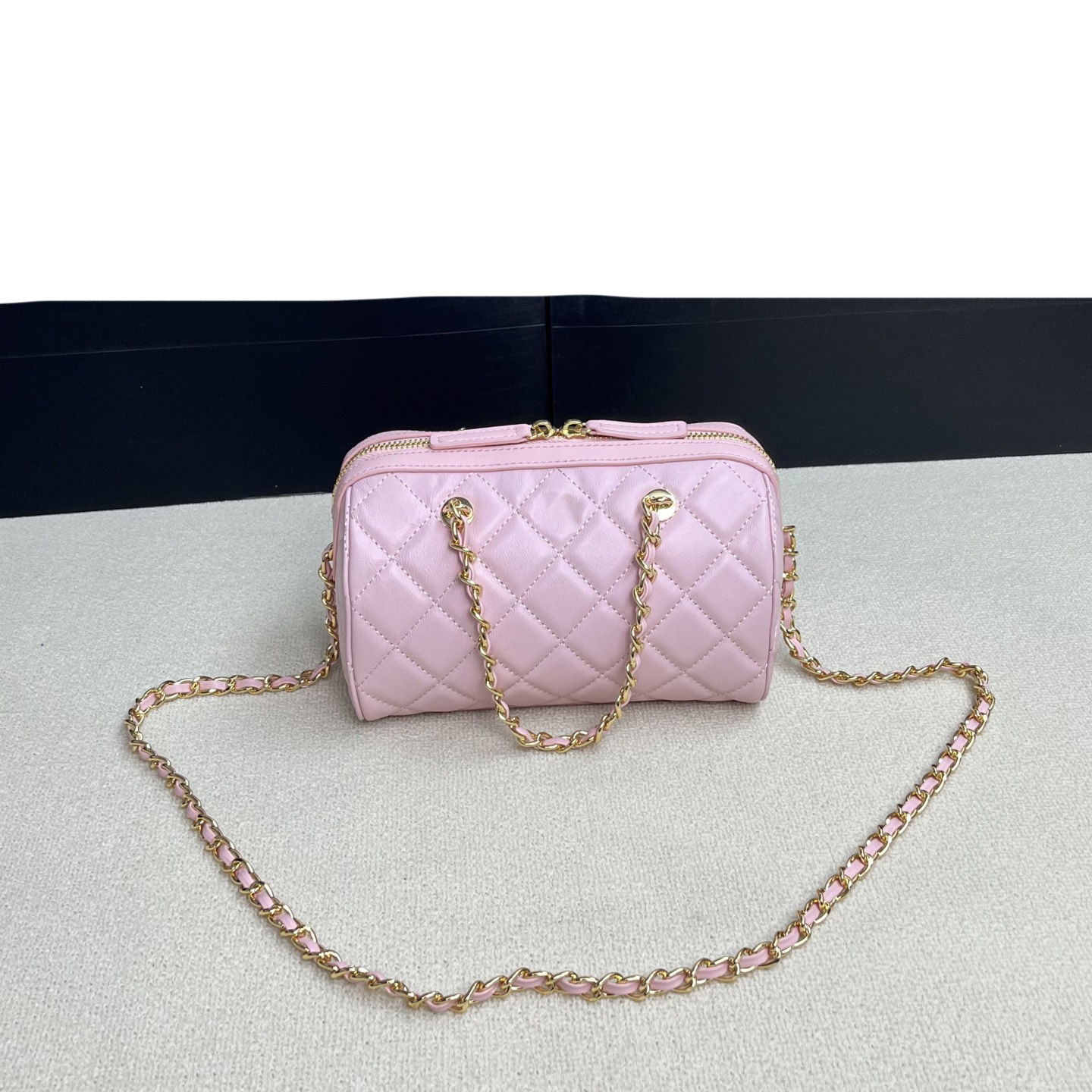 designer ladies' cosmetic shoulder crossbody pillow bag, 7046 sheepskin