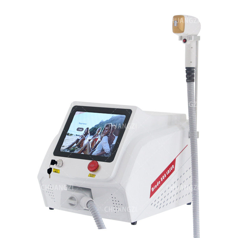 2025 Best Permanent Depilation Machine 808nm Diode Hair Removal Machine Professional 3wavelengths Painless Hair Removal Device