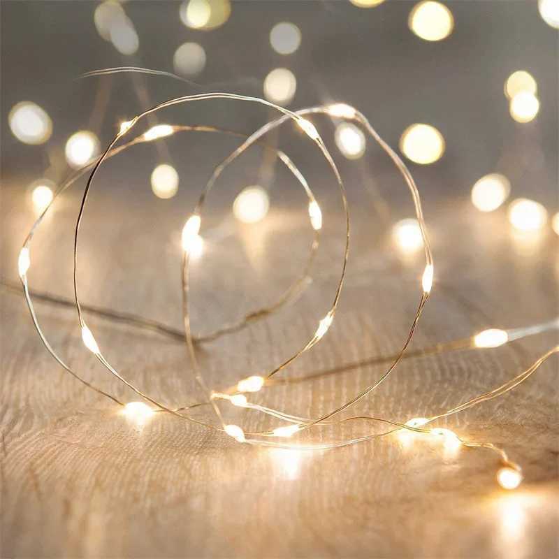 LED Fairy String Lights Firefly String Lights Crafting Lights Warm White LED Fairy String Lights Home Festival Decorations XJ250612