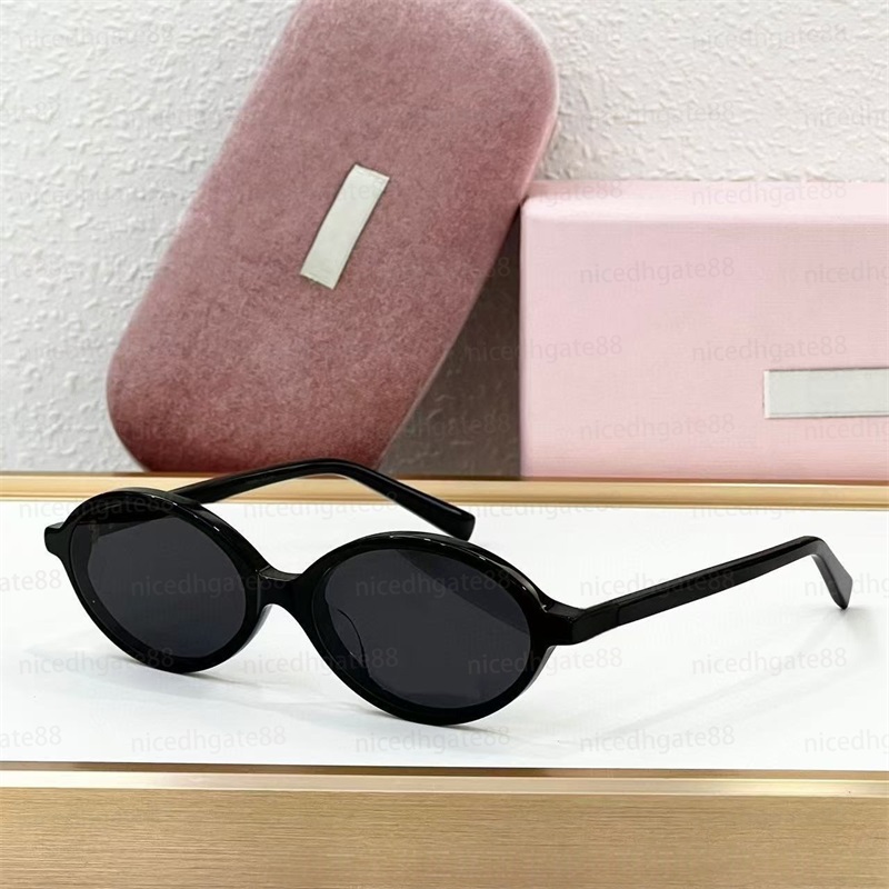 Oval designer sunglasses for women mens sunglasses designer glasses casual fashion eyewear small frame luxury sunglasses vintage lunette black brown white ga165