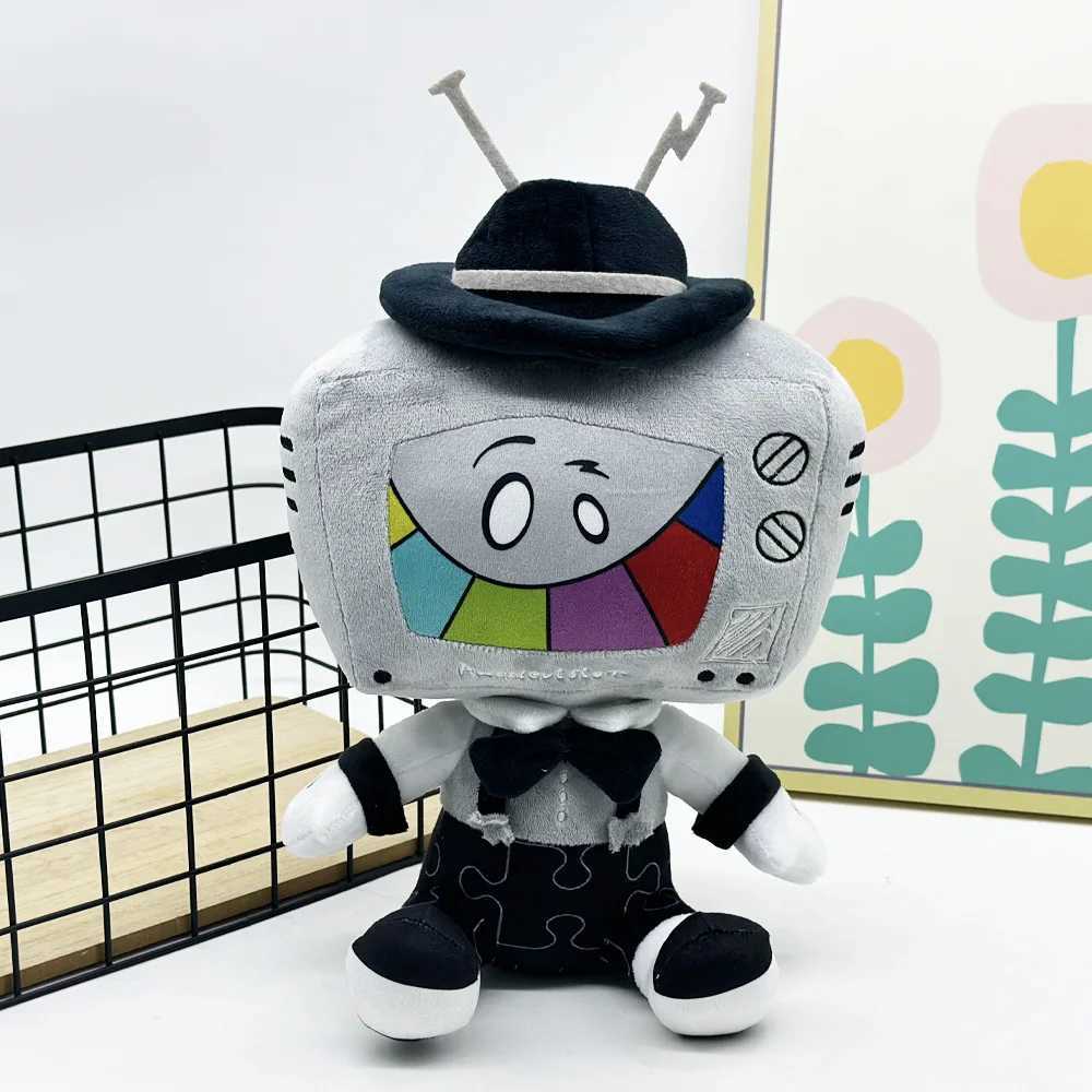 35cm SMG4 Mr. Puzzles Plush Toys Cute Soft Stuffed Cushion Cartoon Anime Dolls For Kid Birthday Christmas Gift L250612